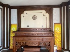 Vách Ngăn Phòng Thờ -  Kết Hợp Với Tranh Trúc Chỉ VN11