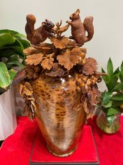 Tượng Phong Thuỷ - Bình nu sóc Cao 54cm, Nu Hương