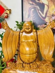 Tượng Phong Thuỷ - Nghênh Hỷ Bốn Phương Kích Thước Cao 56cm, Ngang 55cm, Sâu 15cm