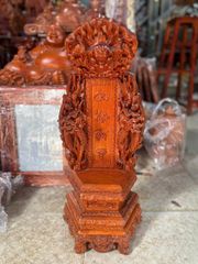 Bài Vị Cửu Huyền Thất Tổ Hàng Kỹ Đục Chạm Tinh Xảo - Gỗ Hương Đá