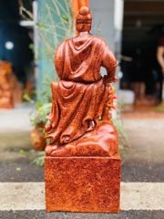 Tượng Danh Nhân -  Tượng Gỗ Trần Quốc Tuấn - Gỗ Hương