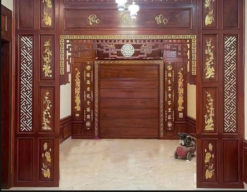 Vách Ngăn Gỗ - Phúc Lộc Thọ VN09