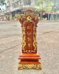 Bài Vị Cửu Huyền Thất Tổ - Gỗ hương Cao 58cm