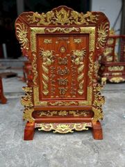 Bài Vị Cửu Huyền Thất Tổ -Gỗ hương