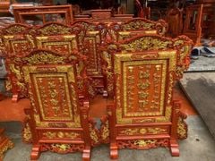 Bài Vị Cửu Huyền Thất Tổ -Gỗ hương