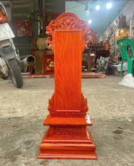 Bài Vị Cửu Huyền Thất Tổ -Gỗ hương Mẫu Đơn Giản