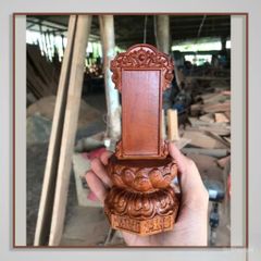 Bài Vị Gia Tiên - Gỗ Mít CaoTừ 16cm-38cm