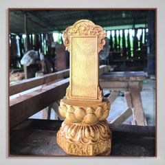 Bài Vị Gia Tiên- Gỗ Mít CaoTừ 16cm-38cm