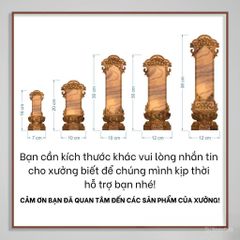 Bài Vị Gia Tiên - Gỗ Mít CaoTừ 16cm-38cm