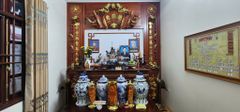 Vách Ngăn Phòng Thờ -  Gỗ Gõ Hương Đỏ, Hương Đá, Gõ Đỏ Tự Nhiên