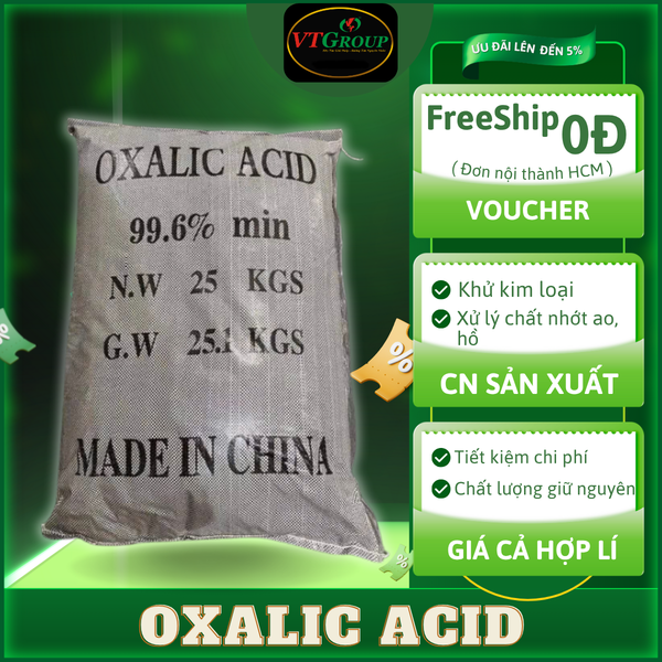 Axit Oxalic bao 25kg