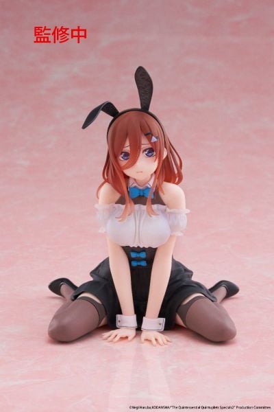 Nakano Miku Bunny Ver. Desktop Cute - Gotoubun no Hanayome | Taito Figure