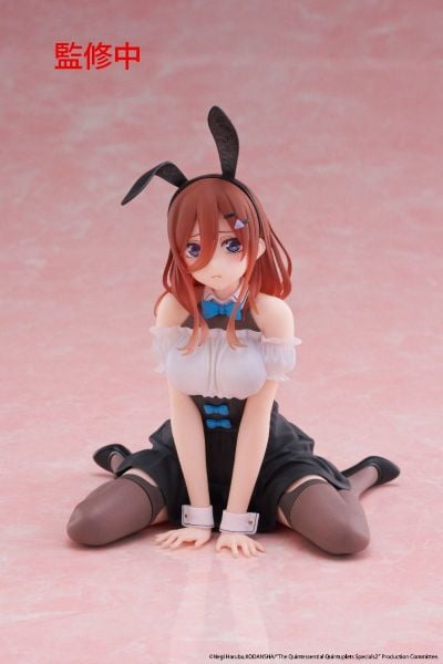 Nakano Miku Bunny Ver. Desktop Cute - Gotoubun no Hanayome | Taito Figure