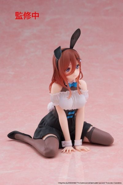 Nakano Miku Bunny Ver. Desktop Cute - Gotoubun no Hanayome | Taito Figure