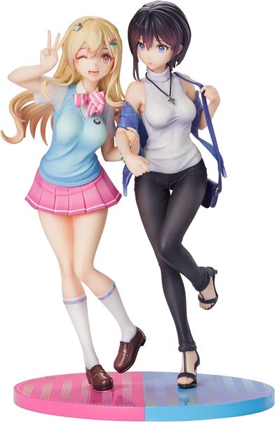 Furutachi Ren, Hayahoshi Akuru - 1/7 - Oshi no Love Yori Koi no Love ( Apex Innovation ) Figure