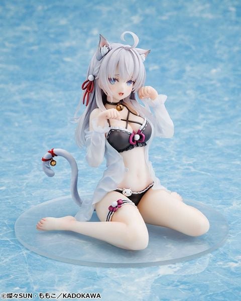 Alisa Mikhailovna Kujou Light Novel Catgirl ver illustration by Momoco 1/7 - Alya Sometimes Hides Her Feelings in Russian | KADOKAWA Figure
