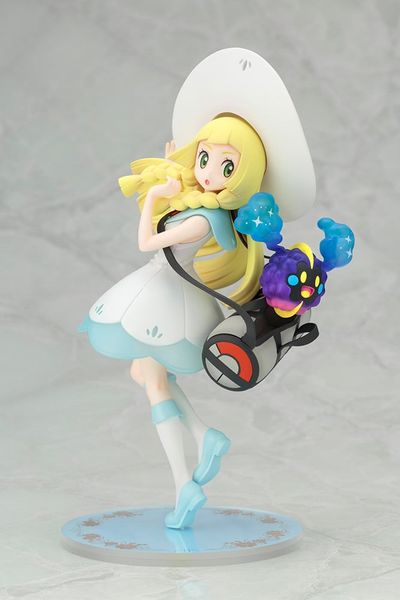 Pocket Monsters Moon - Pocket Monsters Sun - Cosmog - Lillie - Pokémon Center Original Figure - 1/8 ( Kotobukiya ) Figure