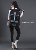 Balo Túi Đa Năng Du Lịch EXDARK x Hatsune Miku MIKU TRAVEL Series 2023 - Phong Cách Cyberpunk Cao Cấp