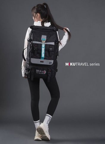 Balo Túi Đa Năng Du Lịch EXDARK x Hatsune Miku MIKU TRAVEL Series 2023 - Phong Cách Cyberpunk Cao Cấp