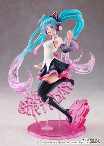 Hatsune Miku Birthday 2021, Happy Cat - Artist MasterPiece AMP | Taito Figure
