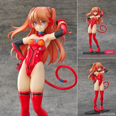 Asuka Langley Soryu Grimrock! PLUS 1/8 Scale Resin Cast Assembly Kit Mold Color White - Evangelion | RC Berg Model