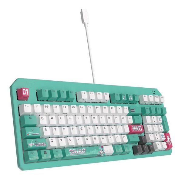 Bàn phím ASUS x Hatsune Miku TUF Gaming K3 Gen II RGB Mechanical Keyboard - TUF Gaming Gear | ASUS Official