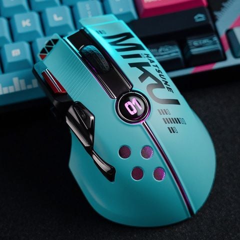 Chuột không dây Hatsune Miku RGB Master The Rhythm Wireless Mouse - Vocaloid | Moeyu Goods