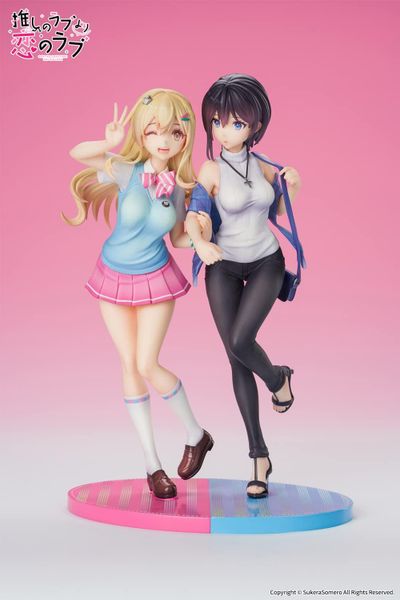 Furutachi Ren, Hayahoshi Akuru - 1/7 - Oshi no Love Yori Koi no Love ( Apex Innovation ) Figure