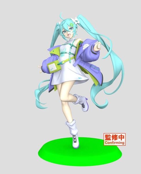 Hatsune Miku Fashion Figure - Sporty | Taito Figure