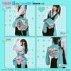 Túi đeo Hatsune Miku Cute Uwa Series Soft Smiling big Plush (35x35) | BEMOE bag