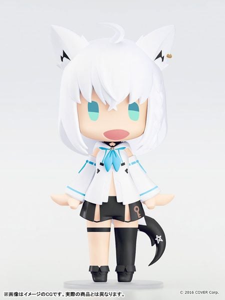 HELLO! GOOD SMILE Hololive Shirakami Fubuki Posable | Good Smile Company Figure