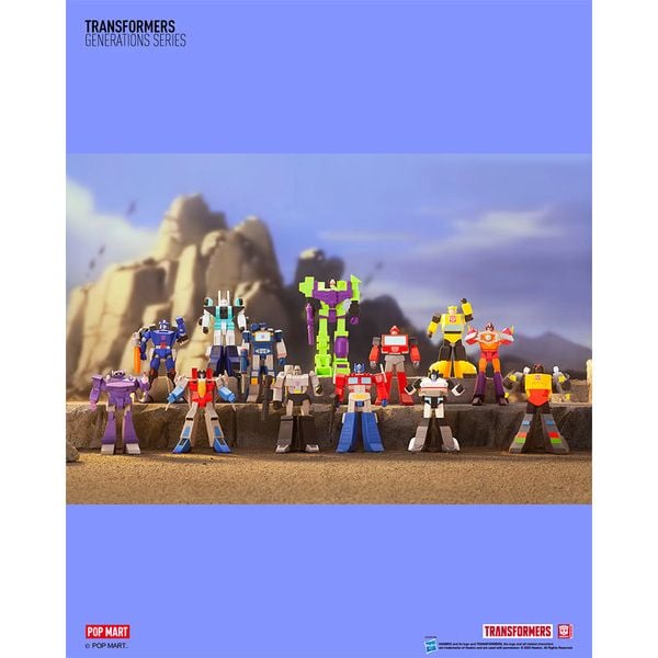 Mô Hình Đồ Chơi TRANSFORMERS Generations POP MART | Blind box Arttoy