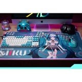 Hatsune Miku RGB Cyber Melody Mouse Pad - Vocaloid | Moeyu Goods
