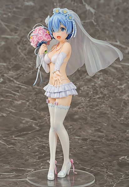 Rem: Wedding Ver. 1/7th Scale - Re:ZERO -Starting Life in Another World- ( Phat! Company ) Figure