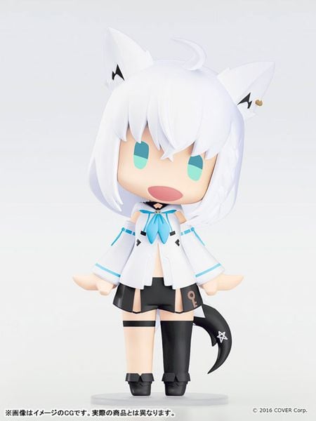 HELLO! GOOD SMILE Hololive Shirakami Fubuki Posable | Good Smile Company Figure