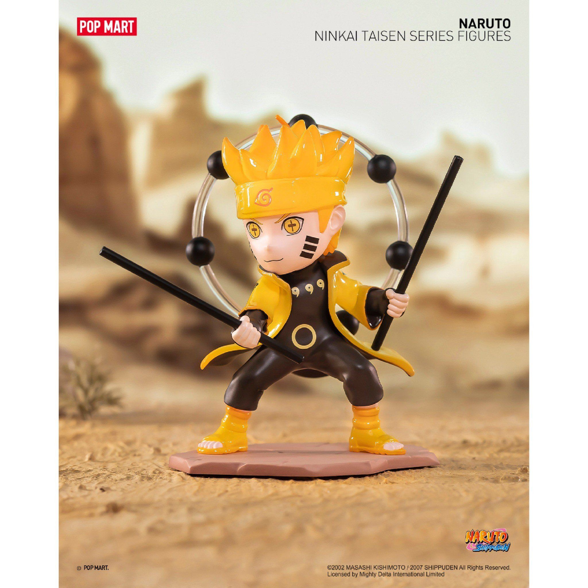 Mô hình POP MART Naruto Ninkai Taisen Blindbox Artoy - JH Figure