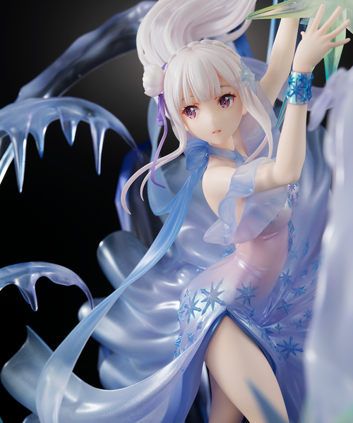 Emilia Crystal Dress Ver. 1/7 scale - Re:Zero kara Hajimeru Isekai Seikatsu | Alpha Satellite, eStream Figure