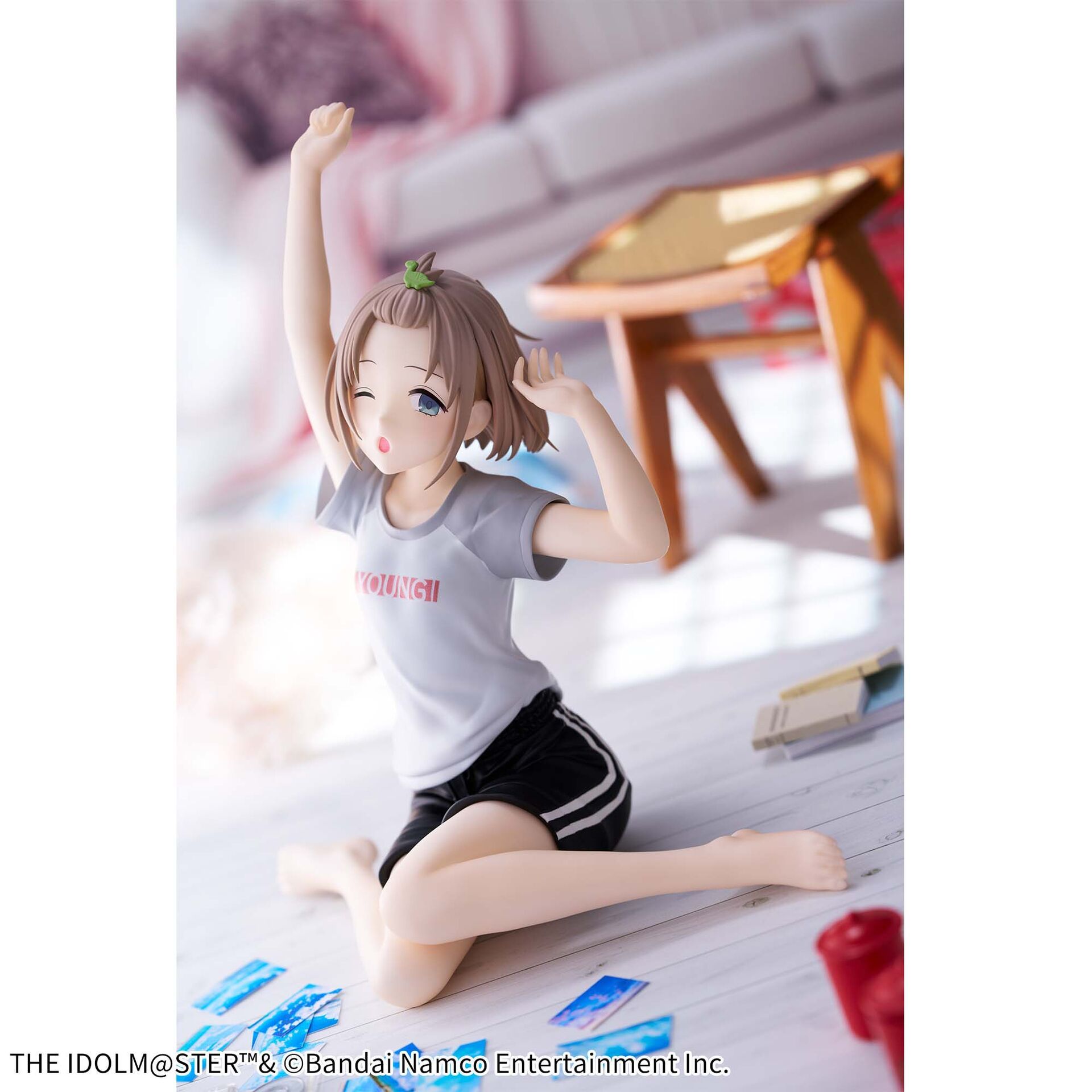 Banpresto Action Figure Asahi Serizawa - The Idolm@ster Shiny Colors - Relax Time, Altezza 10 Cm, PVC Multicolore Con Base, Collezionabile