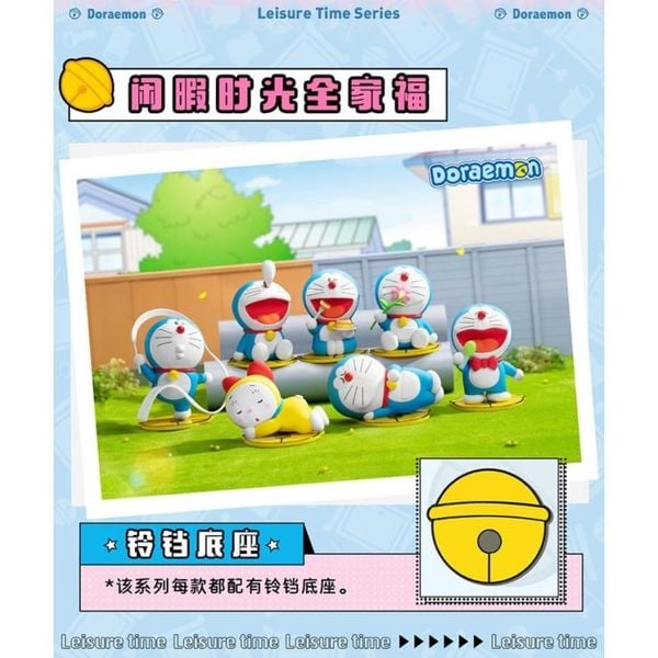 Doraemon Leisure Time Series - Blindbox Arttoys | 52TOYS Figure