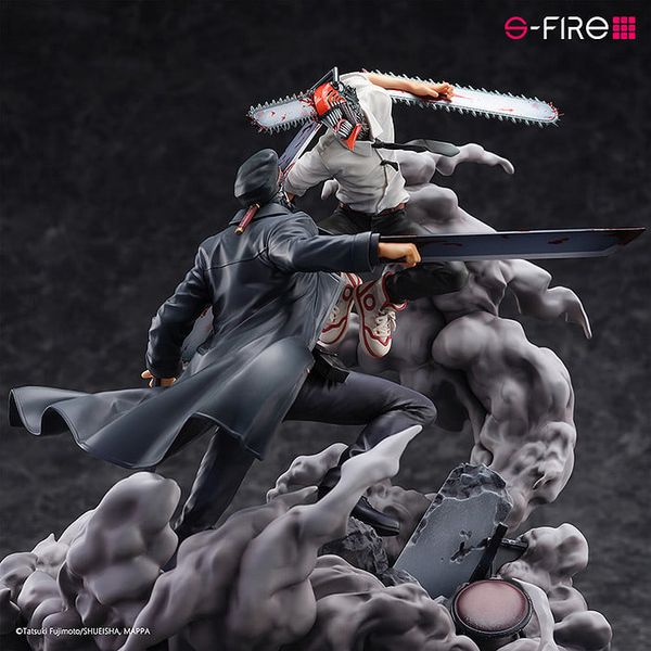 CHAINSAW MAN Super Situation Figure Chainsaw Man vs. Samurai Sword - Chainsaw Man ( SEGA Ltd ) Figure