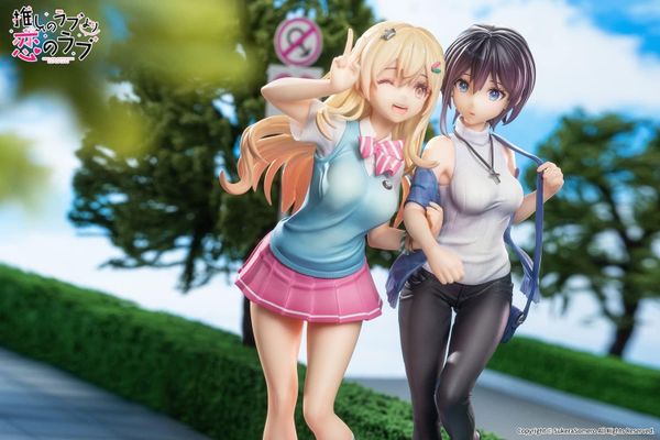 Furutachi Ren, Hayahoshi Akuru - 1/7 - Oshi no Love Yori Koi no Love ( Apex Innovation ) Figure