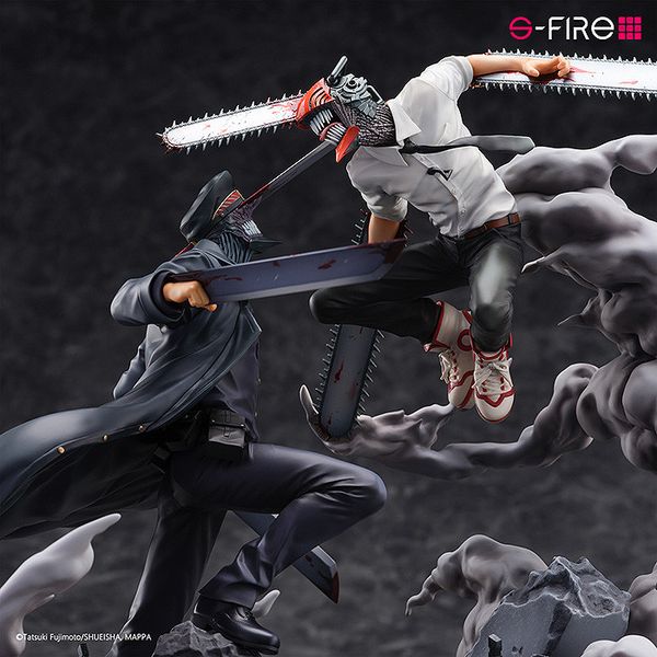 CHAINSAW MAN Super Situation Figure Chainsaw Man vs. Samurai Sword - Chainsaw Man ( SEGA Ltd ) Figure