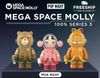 Mô Hình MEGA SPACE MOLLY 100% Series 3 | POP MART Figure