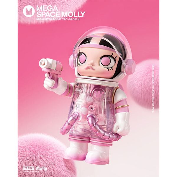 Mô Hình MEGA SPACE MOLLY 100% Series 3 | POP MART Figure