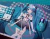 Hatsune Miku RGB Cyber Melody Mouse Pad - Vocaloid | Moeyu Goods