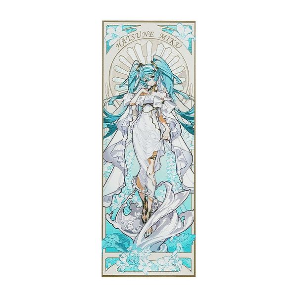 Hatsune Miku feat Yoneyama Mai Wood Postcard - Character Vocal Series 01 Hatsune Miku | Good Smile Company Goods