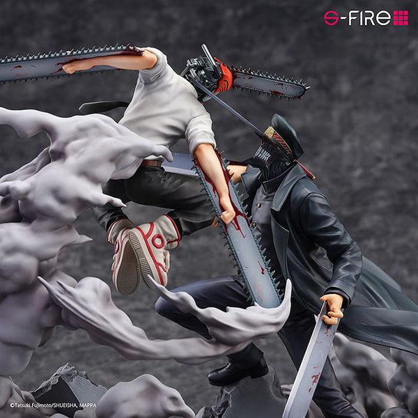 CHAINSAW MAN Super Situation Figure Chainsaw Man vs. Samurai Sword - Chainsaw Man ( SEGA Ltd ) Figure