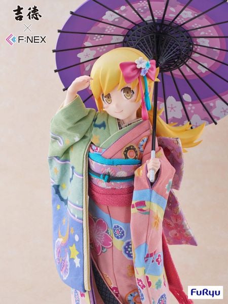 Oshino Shinobu Nihon Ningyou 1/4 - Monogatari Series ( FuRyu, Yoshitoku ) Figure