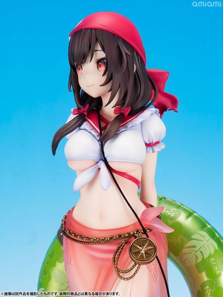 Yunyun: Light Novel Cosplay on the beach ver. 1/7 - KONOSUBA-God's blessing on this wonderful world! | KADOKAWA Figure