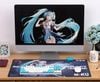 Hatsune Miku RGB Cyber Melody Mouse Pad - Vocaloid | Moeyu Goods